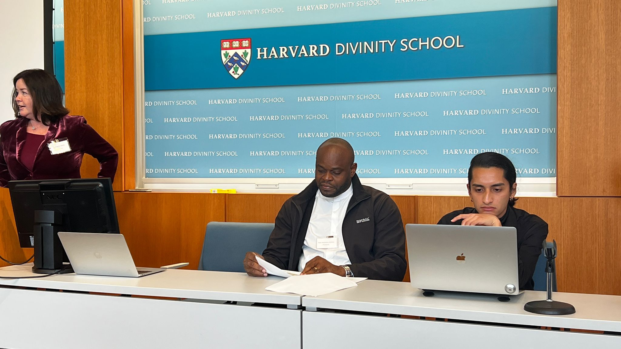 At Harvard Divinity School, 2023